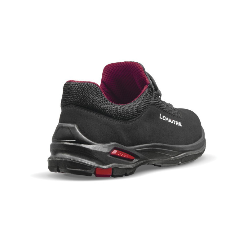Chaussure de sécurité basse S3 SRC ESD LEMAITRE - RILEY noir Chaussure de sécurité basse S3 SRC ESD LEMAITRE - RILEY noir