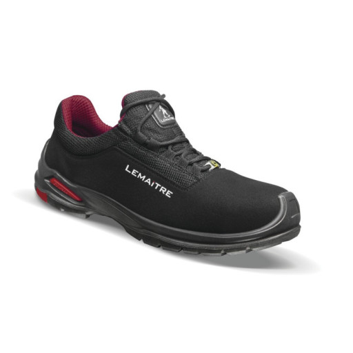 Chaussure de sécurité basse S3 SRC ESD LEMAITRE - RILEY noir Chaussure de sécurité basse S3 SRC ESD LEMAITRE - RILEY noir