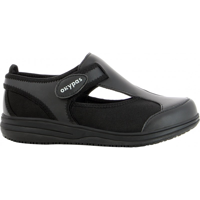 Sandales médicales femme Candy noir - OXYPAS