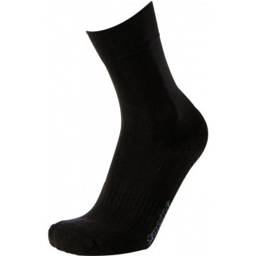 Chaussettes de travail noir en coton biologique sensitives