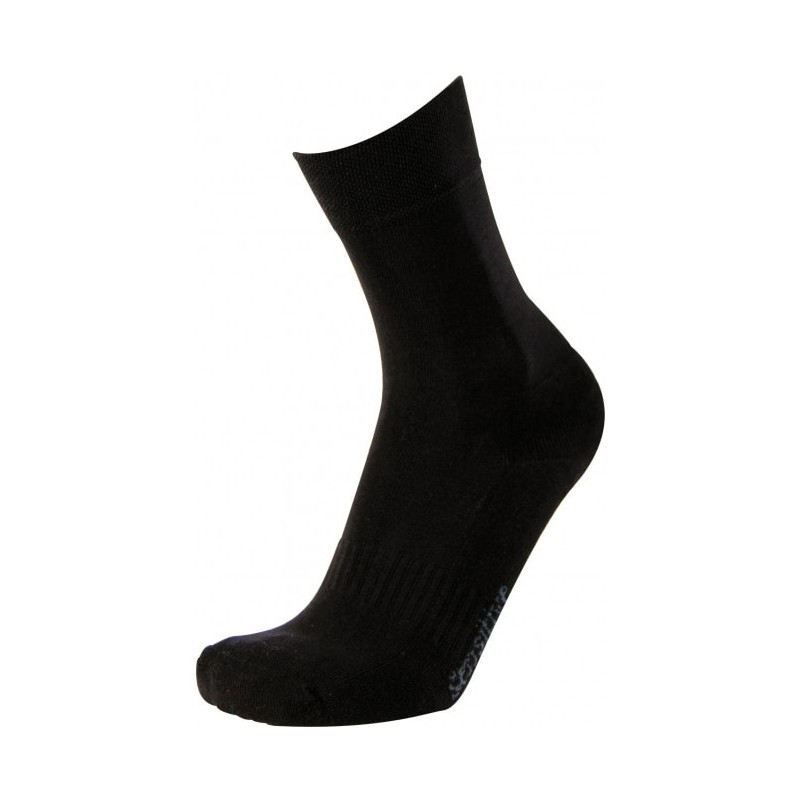 Chaussettes de travail noir en coton biologique sensitives