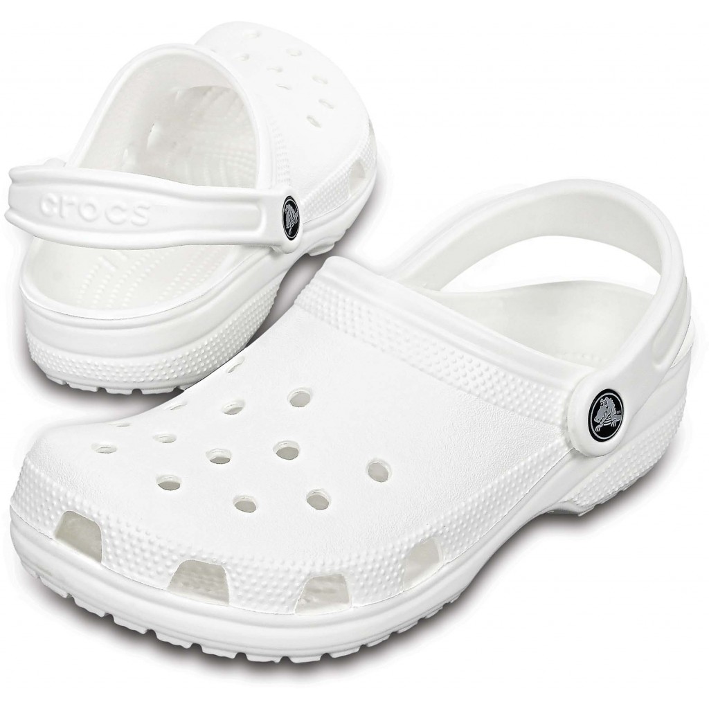 Sabot Crocs Classic Blanc Confort Et Souplesse Vos Pieds sabot-crocs-classic-blanc-confort-et-souplesse-vos-pieds