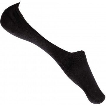 Lot de 5 paires - Soquettes noires invisibles pour femme