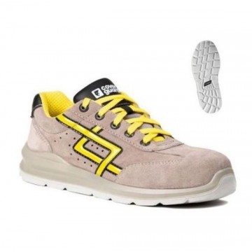 Basket de sécurité S1P SRC FO Coverguard GALENA Beige. Vu de profil