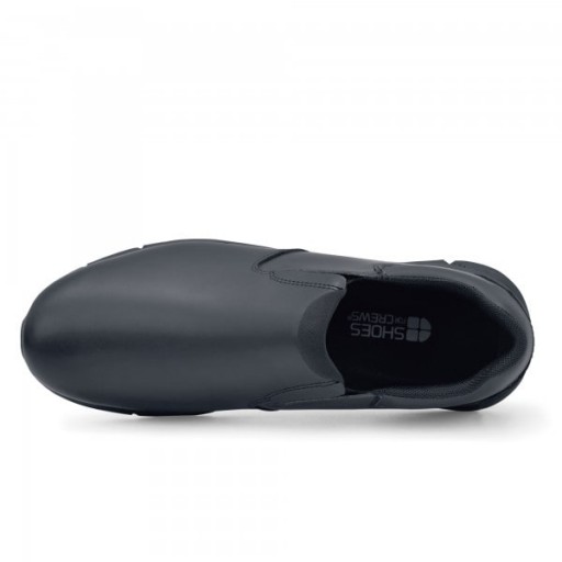 Mocassins de travail homme en cuir noir Cater II - Shoes For Crews Mocassins de travail homme en cuir noir Cater II - Shoes For Crews