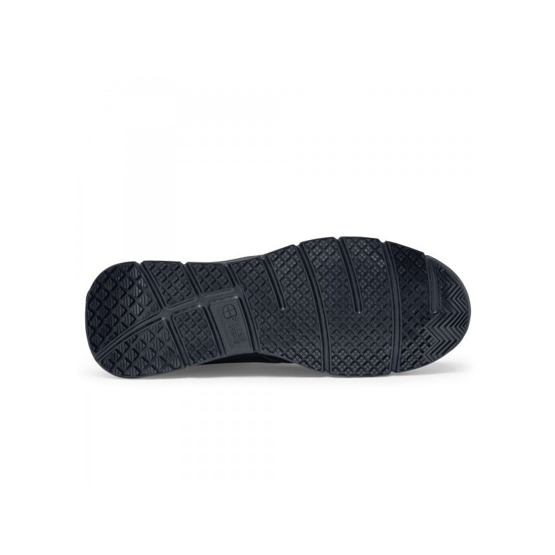 Mocassins de travail homme en cuir noir Cater II - Shoes For Crews Mocassins de travail homme en cuir noir Cater II - Shoes For Crews