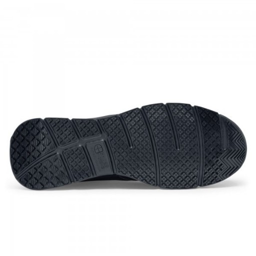 Mocassins de travail homme en cuir noir Cater II - Shoes For Crews Mocassins de travail homme en cuir noir Cater II - Shoes For Crews
