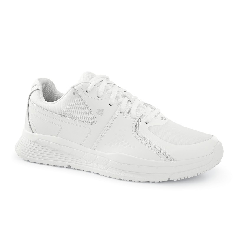 Baskets de travail femme OB SRC cuir blanc Condor - Shoes For Crews