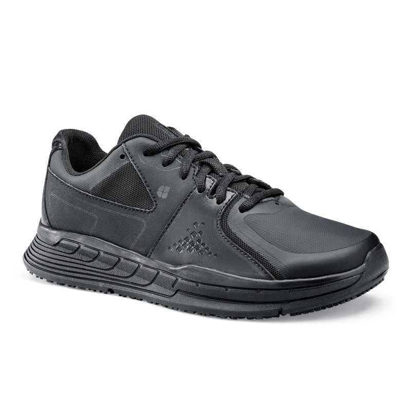 Baskets de travail femme OB SRC cuir noir Condor - Shoes For Crews