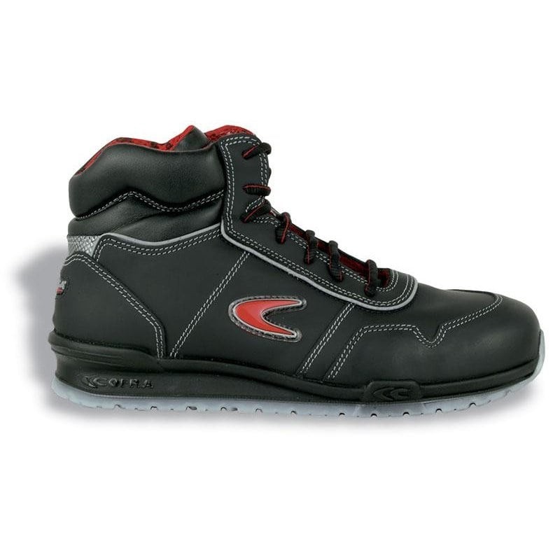 Chaussure de sécurité haute S3 SRC COFRA PUSKAS. Vu de côté