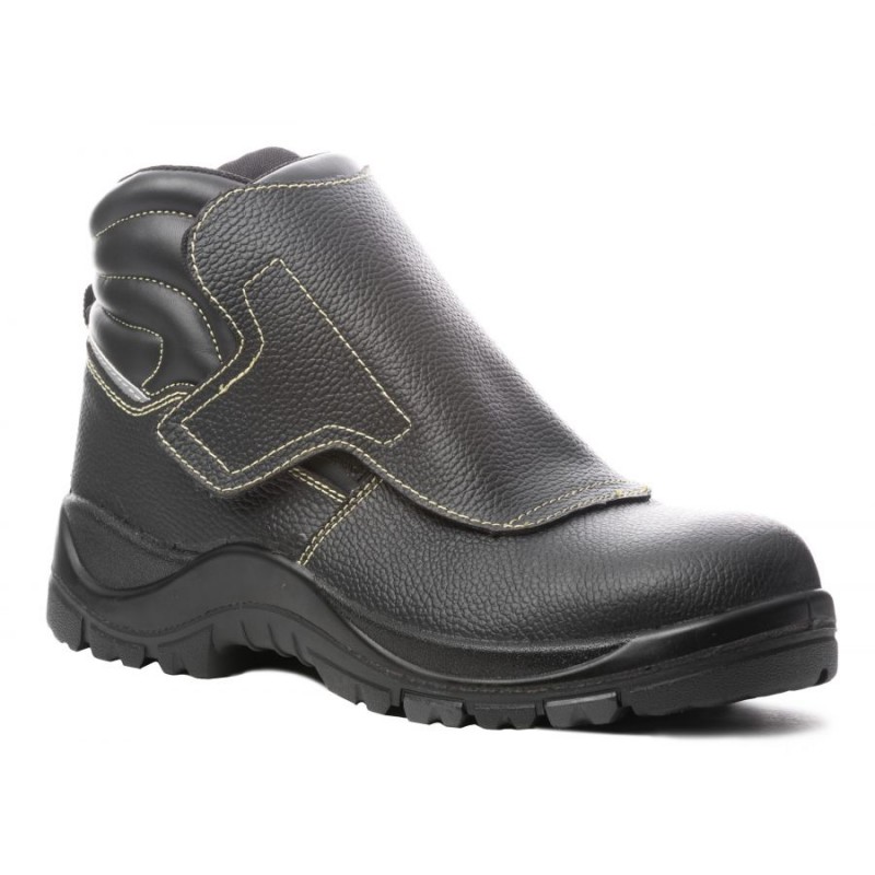 Chaussure de sécurité haute Soudeur S3 HI HRO SRC Coverguard QUANDILITE Noir S3 HI HRO SRC. Vu de profil