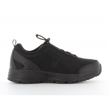Baskets médicales noires femme Maud - Safety Jogger