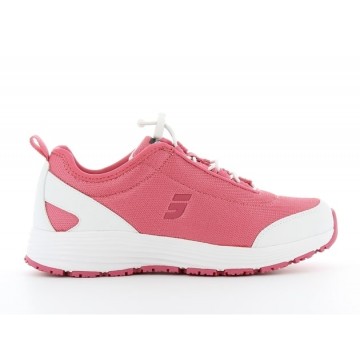 Baskets médicales fuschias femme Maud - Safety Jogger