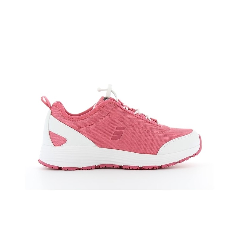 Baskets médicales fuschias femme Maud - Safety Jogger