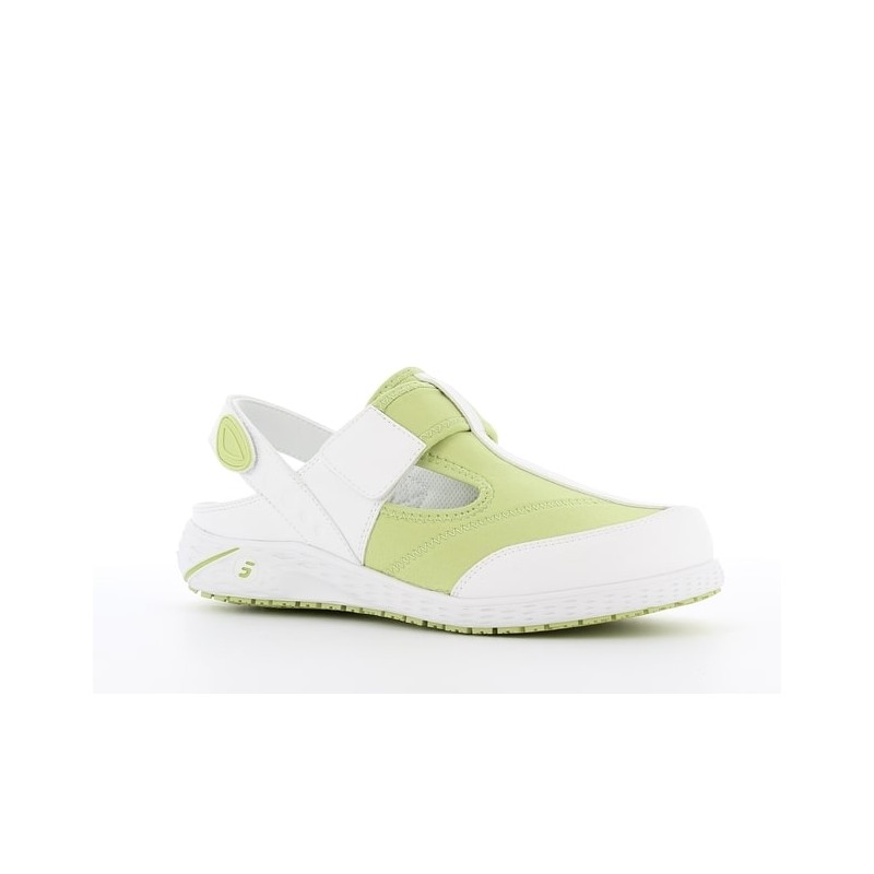 Sabot médical souple Aliza vert - Safety Jogger