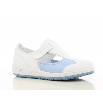 Sandales médicales femme Camille blanc - Safety Jogger