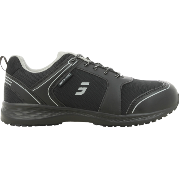 Basket de sécurité basse ultra légère S1 SRC HRO - Safety Jogger - BALTO Gris. Vu de côté