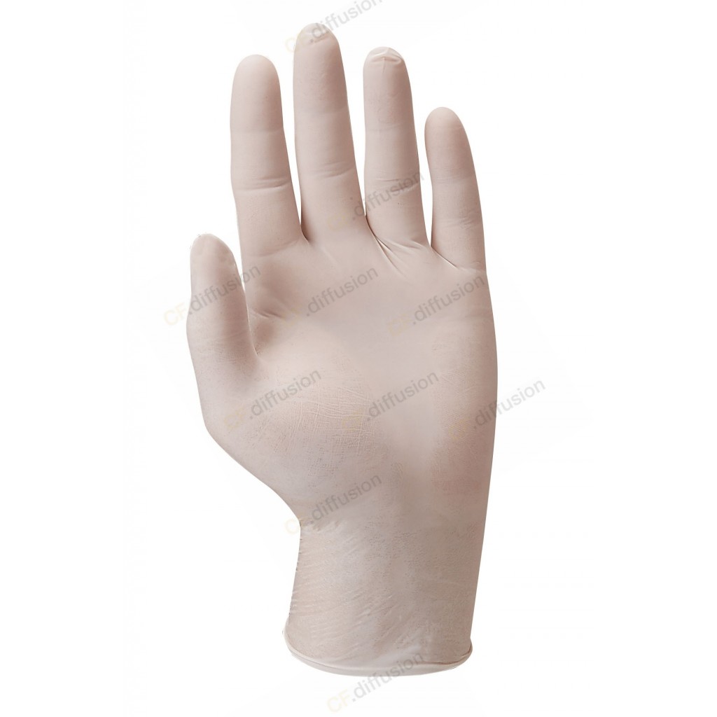 Gants Vinyle poudrés T.8 Taille M AQL 1,5 (100 gants)